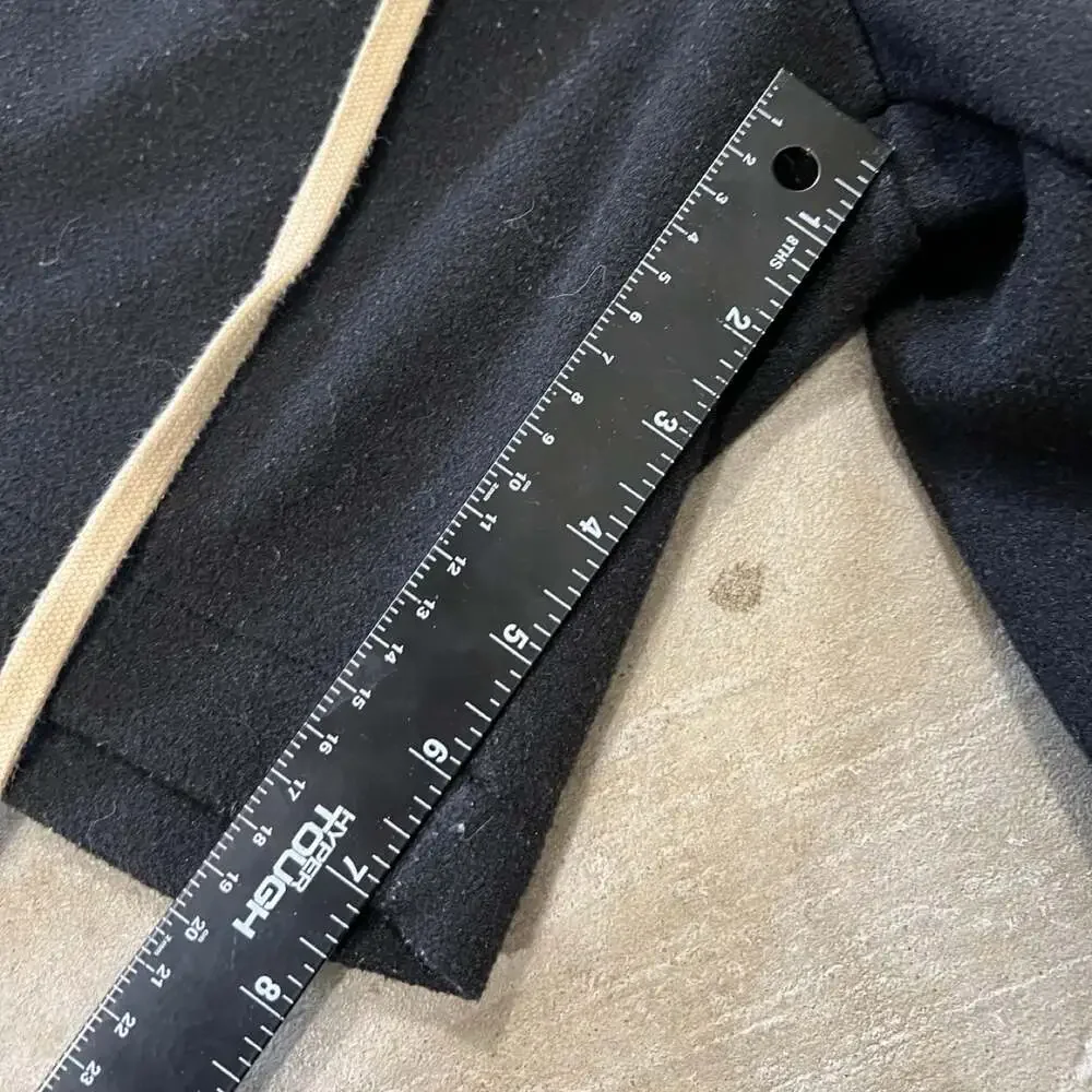 Fear of God Black Wool Track Shorts Side Stripe Drawstring Men’s Small
